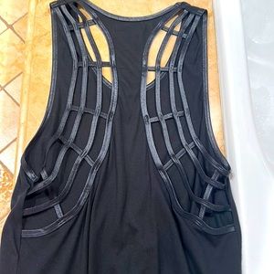 Koral Black “Web” Tank